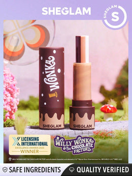 Willy Wonka | SHEGLAM Balsamo labbra Cocoa Yum, prodotto per la cura delle labbra