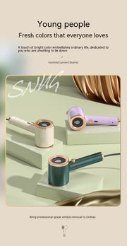 Mini Stiratore Portatile a Mano per Abiti, Ferro da Stiro a Vapore per Tessuti, Ideale per Vestiti, Viaggi e Casa, Stiratrice Verticale