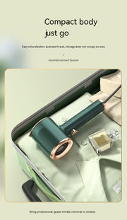 Mini Stiratore Portatile a Mano per Abiti, Ferro da Stiro a Vapore per Tessuti, Ideale per Vestiti, Viaggi e Casa, Stiratrice Verticale